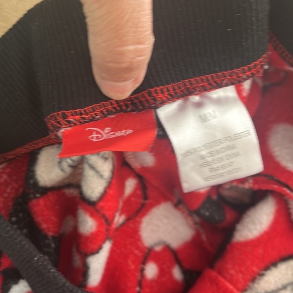 Mini Mouse PJ Pants size M. Gently used. Super soft. #23B - Picture 3 of 6